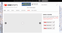 Desktop Screenshot of kiwisports.eu
